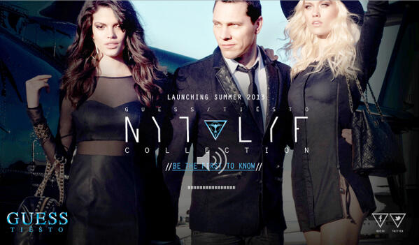 PaulICMYAS's tweet photo. Meghans new Guess campaign with Tiesto! Bam! http://t.co/03fwzNLHIY