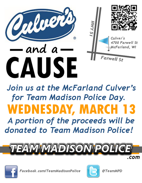TeamMPD's tweet photo. ButterBurgers? Frozen Custard? Flavor of the Day: Brownie Thunder? YES PLEASE! http://t.co/CsvbRmDRv8