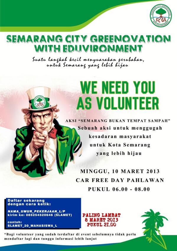 IamWELL's tweet photo. 3rd round of volunteer registration. We will get involved in CFD Sunday morning , 10 March 2013, from 6 - 8 am :D http://t.co/Xd8EFIIH6N