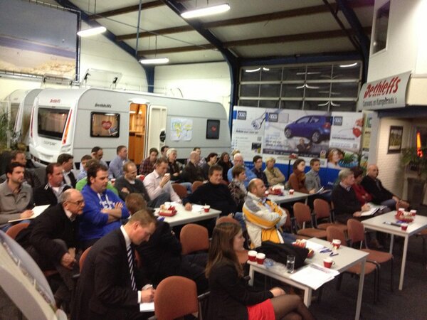 cormtd's tweet photo. Druk bezochte vergadering van deelnemers van de beurs die we op 22 en 23 maart weer organiseren. http://t.co/5J3MH9IBsX