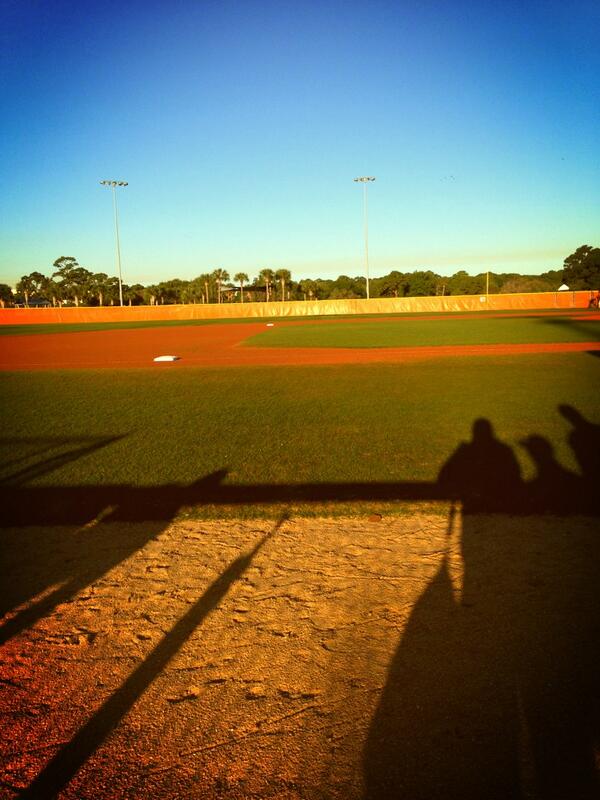 TornadoBaseball's tweet photo. Good morning from Fort Pierce, Florida http://t.co/IWUlMySzqk