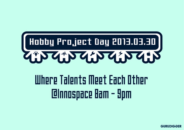 Hobby Project Day 2013.03 活动安排 primesplus.com/2013/03/05/hob… #GuruDigger