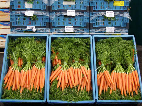 Deze week in de reclame:

heerlijk zoete bospeen
Per bos 1.-