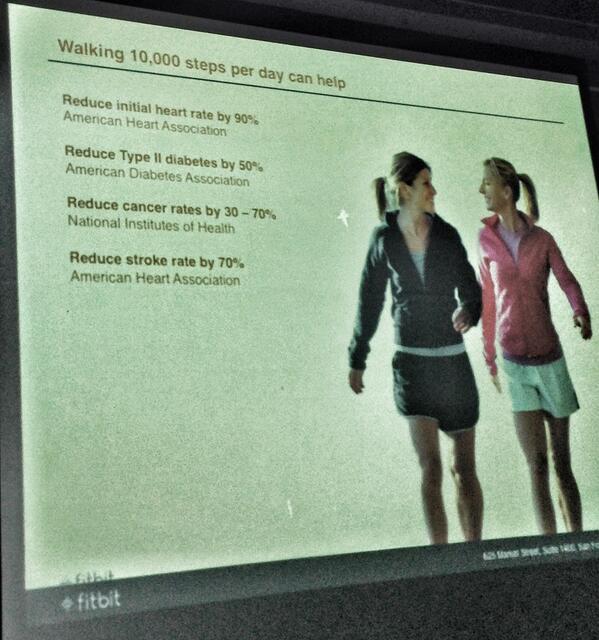 drsteventucker's tweet image. The benefits of 10,000 steps per day by #fitbit  @SingaporeQS #singapore #quantself