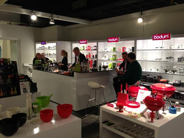 BonkersDesign's tweet image. Goed gewerkt op onze nieuwe #bodum stand #TradeMart Utrecht 3de etage, morgen laatste dag!