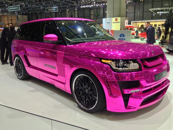 harrismonkey's tweet image. The new Range Rover. Fucked.