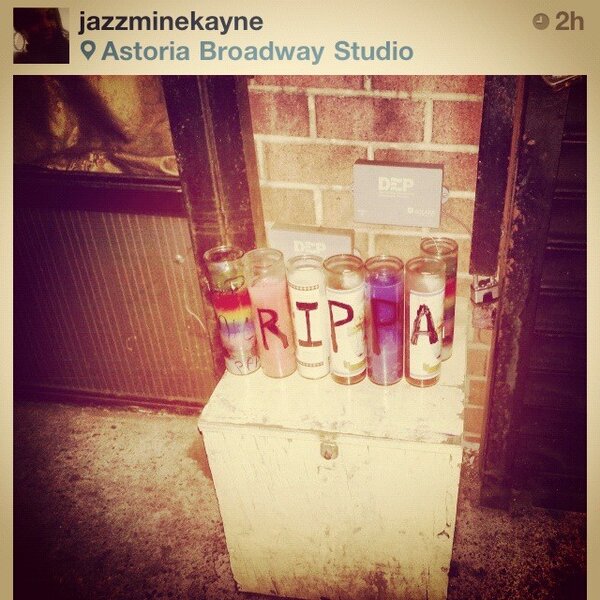 missaccesso's tweet photo. RIP Mic RIPPA - we love you http://t.co/kEJTZkkoaJ