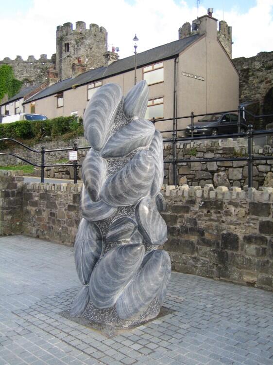 tmTMDesigns's tweet image. A glorious day in #conwy @conwyquay ideal place to show off your mussels!
