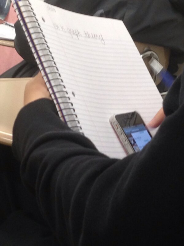 kate_kessler_'s tweet photo. “@cstanley32: @alexacupo's really thorough in her note taking http://t.co/SCtk92OqbK” dying