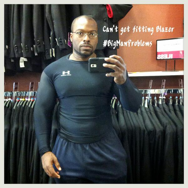 Selwynbaptiste's tweet image. #BigManProblems