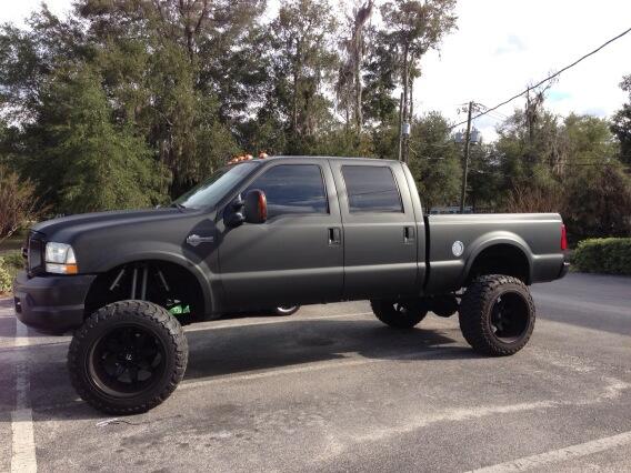 sharpdsigns's tweet image. Matte black f250