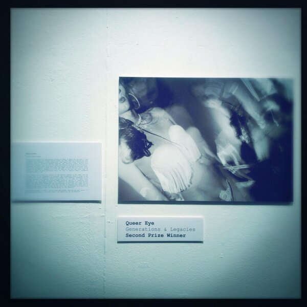 barbara_gibson_'s tweet photo. I`m the 2nd Prize Winner at Exhibition Queer Eye:Generations and Legacies  http://t.co/qrBjqRMaou <3 @martakochanek http://t.co/45nH7H5gbD