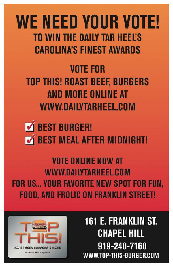 Top This!Chapel Hill tweet media