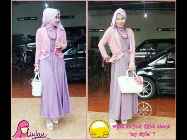 arinahijabstore's tweet photo. Romantic dress ready!! Stock terbatas :D 245rb (dress+cardi+bros) http://t.co/xIFTJalyL2