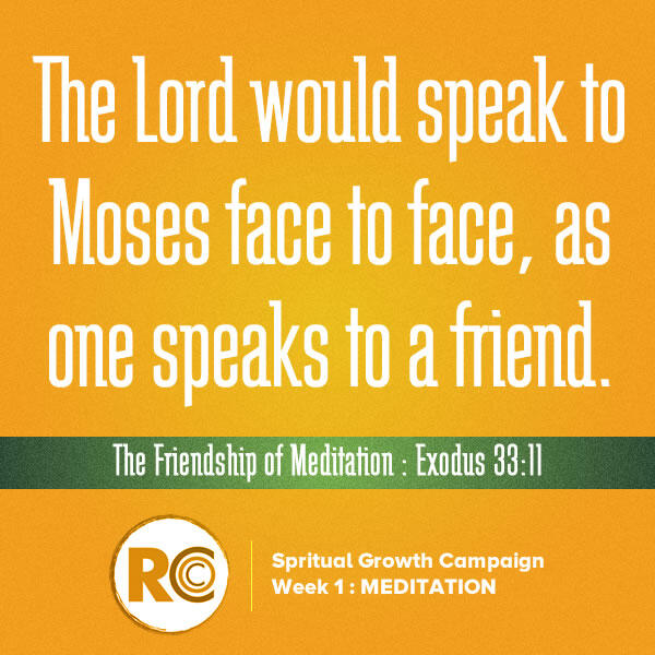 ResedaChurch's tweet photo. #MEDITATION : Daily Scripture: Exodus 33:11, The Friendship of Meditation #ChurchOfChrist #spiritual #discipline : http://t.co/tPBGk3FGLk