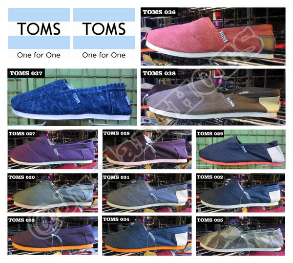 JualanSHOES's tweet photo. TOMS STANDARD | TOMS 027-038 | Price 125k | Size 39-43 | INFO dan ORDER Hub. 0857-1725-1823 http://t.co/4JRN8Kmj5o