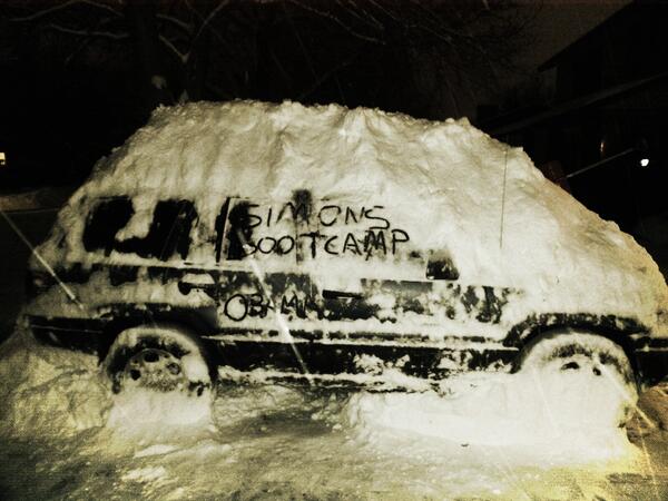 SimonsBootCamp's tweet image. Lots of Snow #boom #4L2