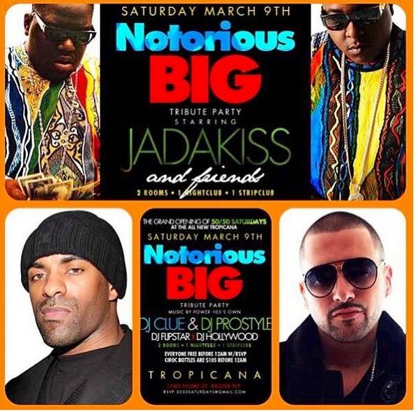 CaroSoLafox's tweet photo. SAT A TRIBUTE TO THE LEGEND BIG by JADA KISS! ON SET @DJCLUE @DJPROSTYLE @DJFLIPSTAR🎶 @ManitoVintich @annieaguila http://t.co/BlP78iZr8P