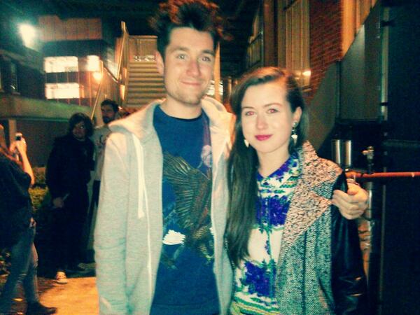 anabelwalker's tweet image. Photo number 4 i feel we got the hang of this photo taking shit... @BASTILLEdan