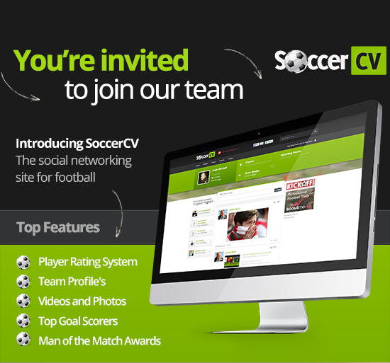 Launch email's have just been sent! our website is live please sign up! >>> SoccerCV.com