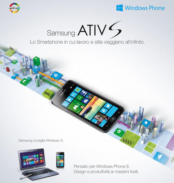 SamsungItalia's tweet photo. Design ricercato, forme eleganti con finiture metalliche rendono #ATIVS ancora più speciale #sapevatelo ;) http://t.co/LRmdPen1Ak