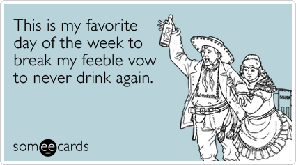 40Foot_Bar's tweet photo. Definitely guilty of this one #wednesdaydrinks http://t.co/D85kcNCsqC