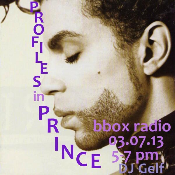 gelfatron's tweet photo. tmrws gonna be good! profiles in #prince w/dj partyup on @bboxradio! #wozqreunion #controversy @danafeldes @wozq http://t.co/EBTT3DRYNe