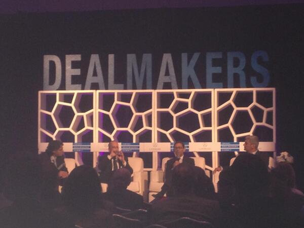 JeffreyHayzlett's tweet photo. My word of the day. Or even the year! Dealmakers!!! Be one and never stop selling you or your company. Ever! #IDS13 http://t.co/uTJGYaIg05