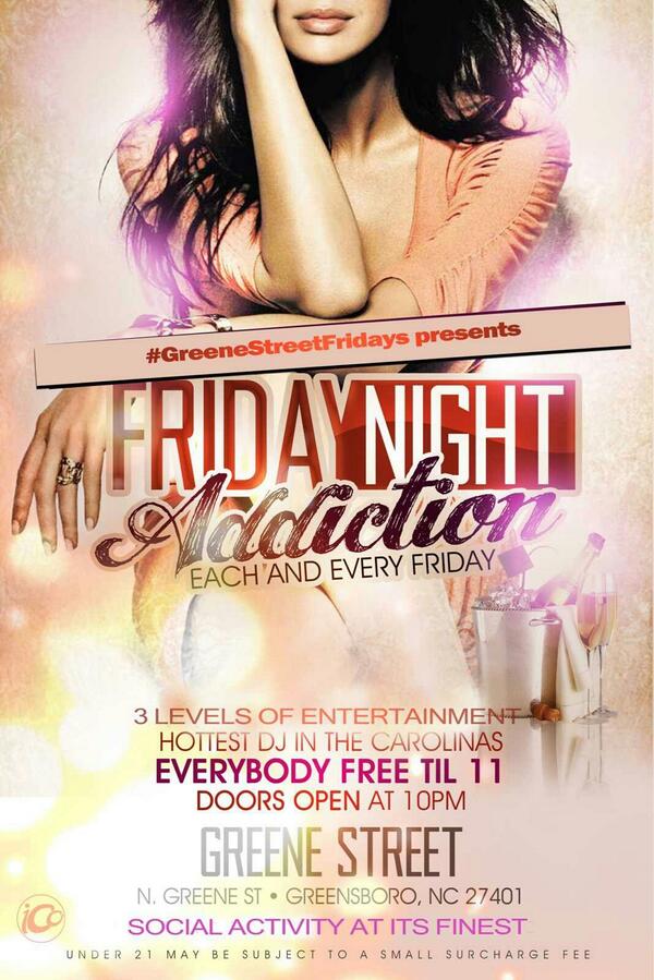 QueenSusieeee's tweet image. MEET ME AT #GreeneStreet FRIDAY FOR YOUR #FridayNightAddiction ! Music by @DeRonJuan
