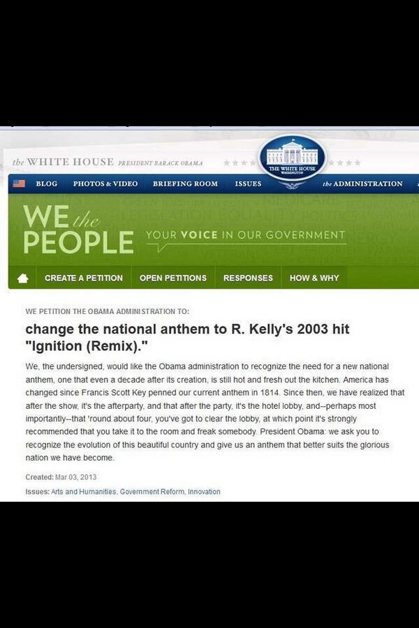 McVeyMatthew's tweet image. This is the greatest thing the government could ever do #TrueProgress #SignThePetition #NationalAnthemRemix