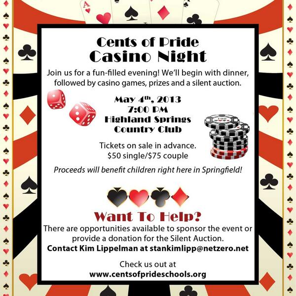 CentsOfPride's tweet photo. Tickets are now on sale for the Cents of Pride Fundraiser May 4th, Highland Springs Country Club http://t.co/Qhhj9yMnzF