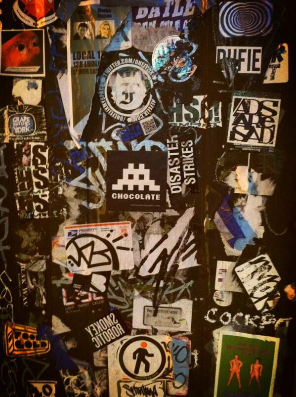 chocolateinvdr's tweet image. Chocolate Invader, LES.