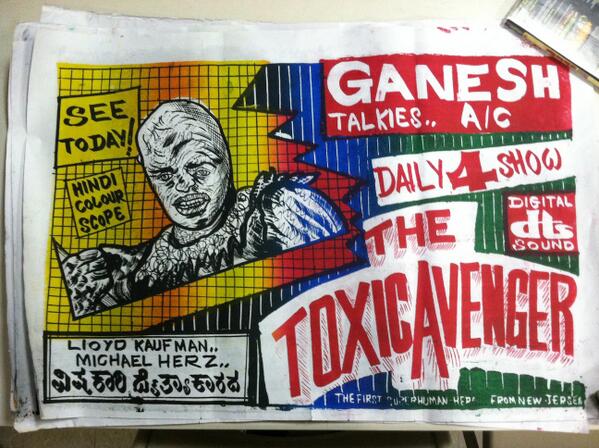 @IndiegogoFilm Next person 2 give 500+ gets a rare bootlegged ToxicAvenger ad from Bangledesh! indiegogo.com/occupycannes