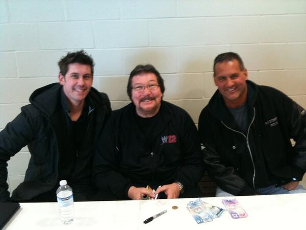 iamjpsmits's tweet photo. WWE/WWF wrestler Ted DiBiase "The Million Dollar Man"(middle), MMA fighter Stephane Terrian (right), me(left). http://t.co/hlN0GelyyT