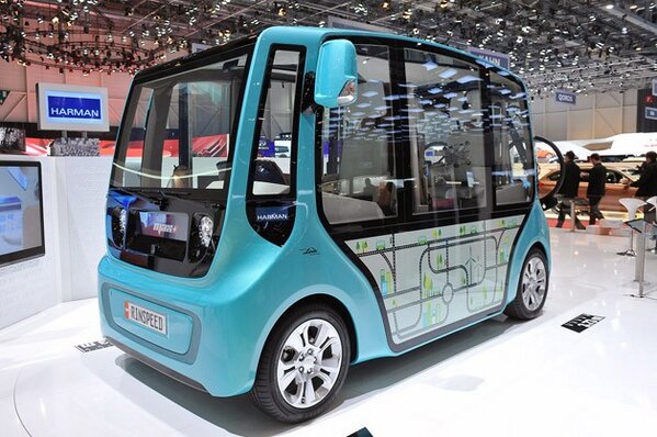 CarsSouthAfrica's tweet image. This is undoubtedly the coolest vehicle revealed at Geneva, the Rinspeed MicroMax -