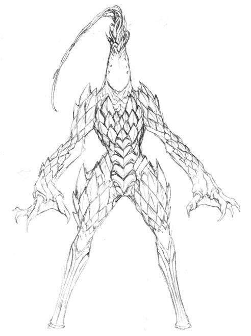 マゼラン 白い三角 と呼ばれていた神 のっぺらぼうの顔 白い円錐状の頭部 頭頂から延びる無数の赤い触手 銀色の鱗が並ぶ胴体 水掻きのついた手 Http T Co Dkgvpno7co Twitter