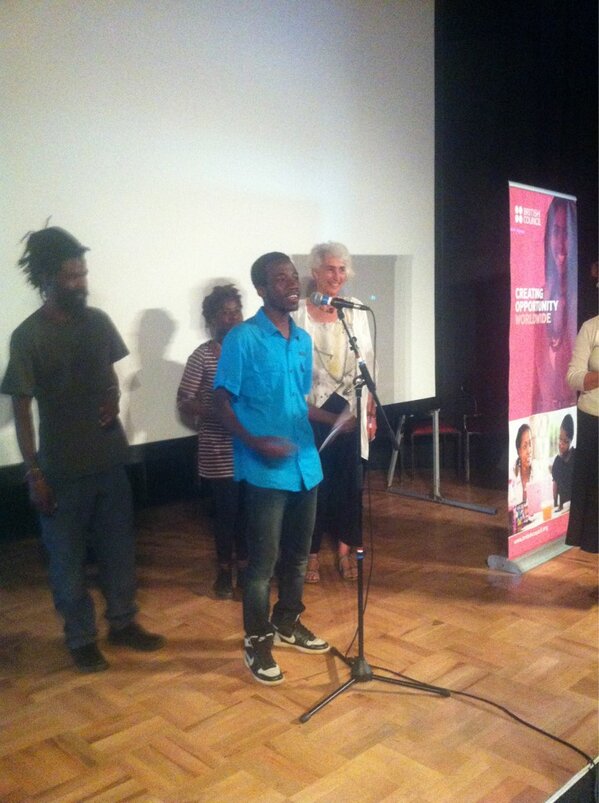 JumpStartZim's tweet photo. Prize time! 3rd prize: Farira #CSZim Chiko - 'it's a win for everyone!' http://t.co/QOdmy5RQ72