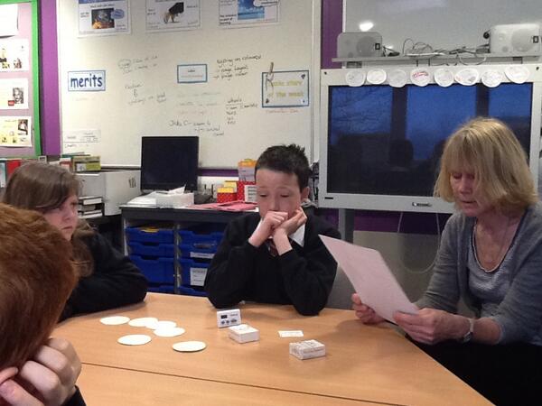MrsBWEng's tweet photo. Mrs Butler's group enjoying some poetry! @rossett #RossettschoolWBD http://t.co/pnln8Rvaqe