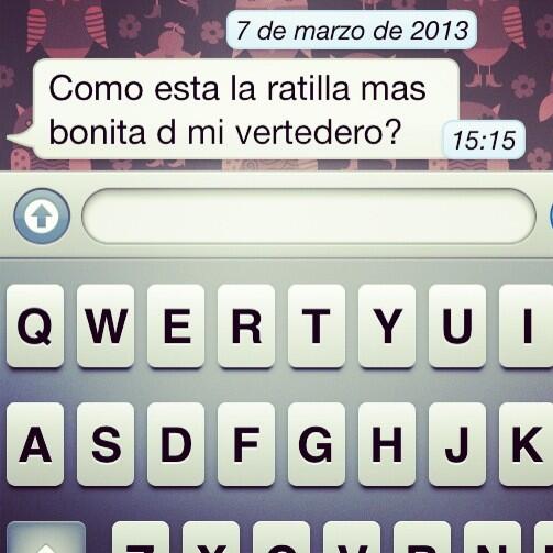 alyxitha's tweet image. Como me recibe diariamente mi @Triguillos te I love U una jartá #modosDeVida #ratatatá