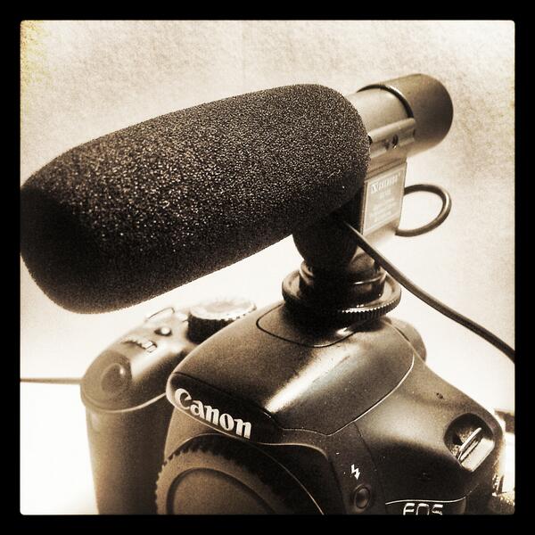 StroodAnimation's tweet image. New shotgun mini microphone arrived today &apos;SG-108&apos;. Thanks for the advice @infinite8p
