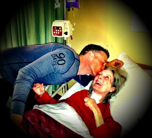 RyanBlair's tweet photo. Me and my Momma!  Thank you for your prayers! In complete gratitude. http://t.co/EBh7YT4PQd