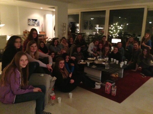 gabluff's tweet image. Met onze Duitse Exchange people :)