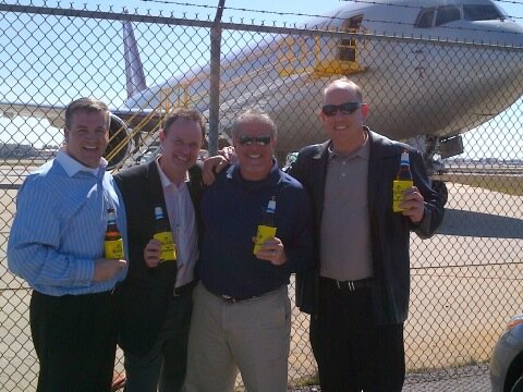 benwitte1's tweet photo. Tough day. Flying with Hawks team plane to Boston. See the hawks play celtics in Boston with my 3 bffs. http://t.co/Lj5rghNlfq