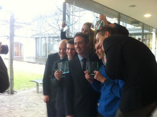 NovaUCD's tweet image. Congrats to the I.C.E - Scan Me team overall winners of the 2013 #BTbootcamp @NovaUCD @BTYSTE @btinireland #stem