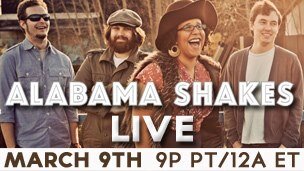 Alabama_Shakes's tweet photo. TONIGHT!! TUNE IN --- “@AXSTV: We're LIVE this Saturday with @alabama_shakes @ogdentheatre at 12aE. #axsShakes http://t.co/LBxVZWqTsH”