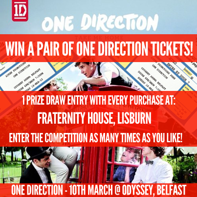 FraternityH's tweet photo. There is still time to enter this week... know anyone who hasn't got #onedirection tickets? RT http://t.co/fvdHZeKnPm