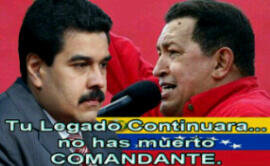 GersonM87's tweet photo. Con Chavez y Nicolás maduro el pueblo esta más seguro que viva él pueblo  mi comandante vive la lucha sigue http://t.co/z7tbBs7I5b