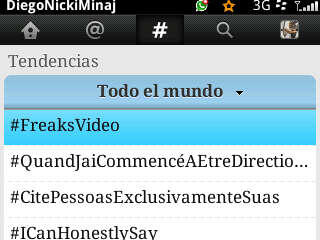 FrencHMonTanA's tweet photo. Haannnn RT @NICKIMINAJ: thanks yall!!!! HAAAAANNNNN > RT @DiegoNickiMinaj
@NICKIMINAJ #FreaksVideo #1 TT worldwide!! http://t.co/hCS4nucSTQ