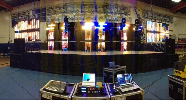 KINGSIZE_LED's tweet image. Getting ready to King Size Mira Mesa High School!!!! #kingsizeled