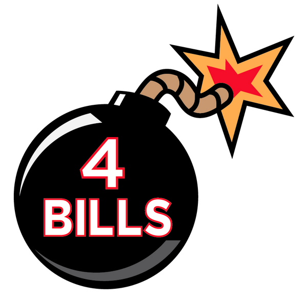 CallawayGolf's tweet photo. Phil Mickelson just hit a 450 yard drive. Check out his new bag decoration. #LongestDriverInGolf #4Bills http://t.co/zMmU8sWAff